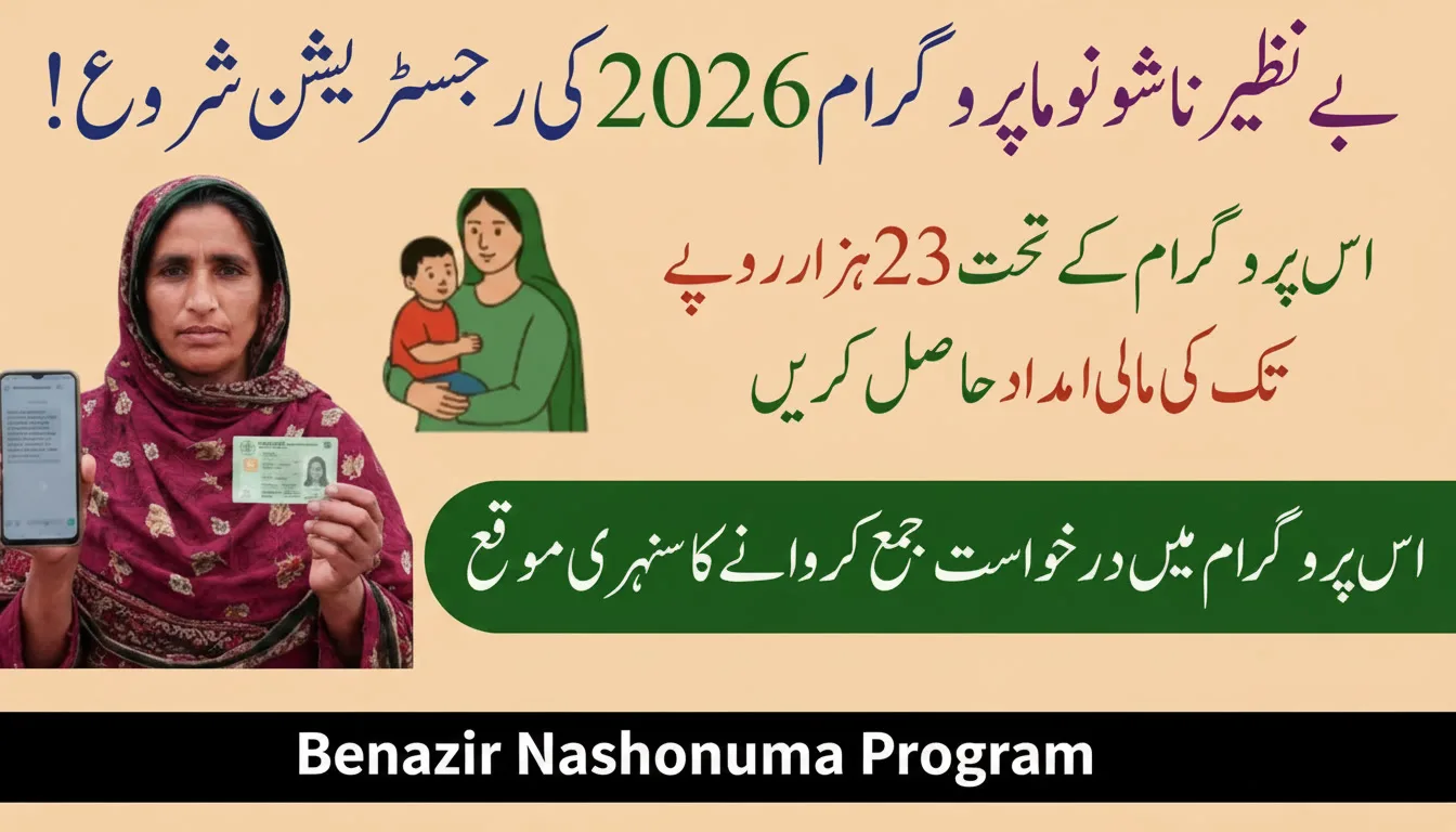 Benazir Nashonuma Program Cnic Check Online