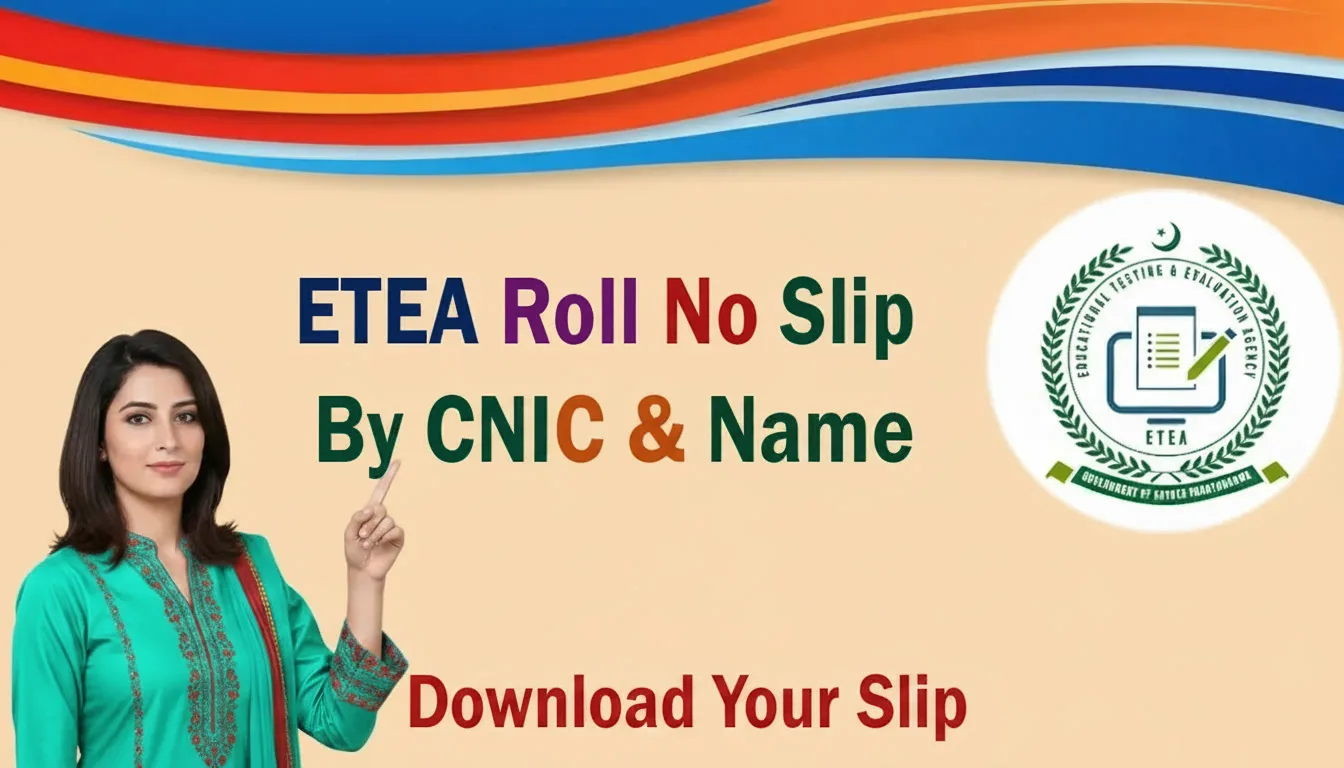 ETEA Roll No Slip Counter Terrorism Department ctd field operator