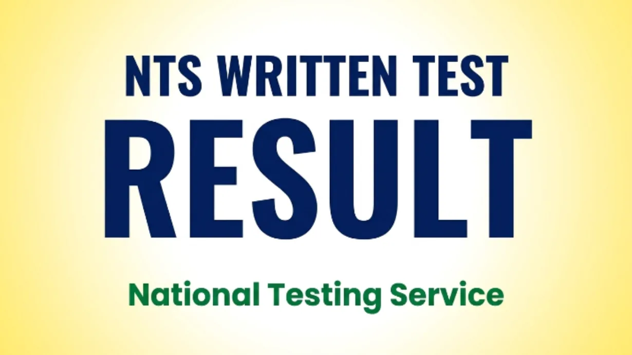 NTS Result13th June 2026 & 14th June 2026
